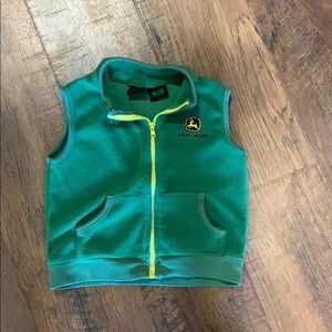 John Deere Microfleece vest